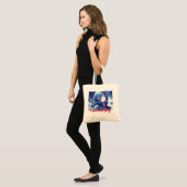 Anime-inspiriert Designtasche mit ausdrucksvollem  Tragetasche (Vorderseite (Model))