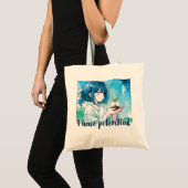 Anime-inspiriert Designtasche mit ausdrucksvollem  Tragetasche (Vorderseite (Produkt))