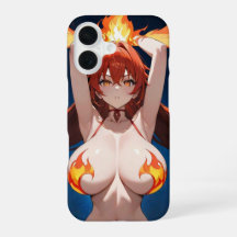 Anime-Inspiriert Flame Power Tough Phone Case