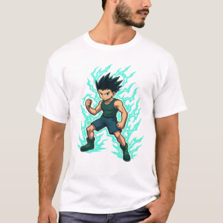 Anime-Inspiriert Originalzeichen - Shonen Style T-Shirt