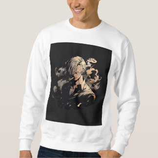 Anime-Inspirierter grafischer T - Shirt - Bold & C