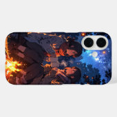 Anime iPhone 16 Case - Niedliches und Cooles Manga (Rückseite (Horizontal))