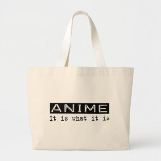 Anime ist es jumbo stoffbeutel