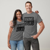 Anime ist Lebensfreund T-Shirt (Unisex)