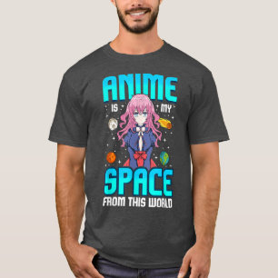 Anime ist mein Platz aus dieser Welt, Geek Girls K T-Shirt