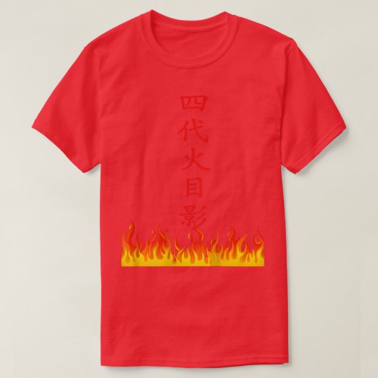 Anime Japan Ninja Hero Hokage T-Shirt (Design vorne)