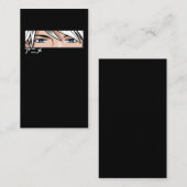 Anime Japanese Kawaii Manga Otaku Visitenkarte (Vorne/Hinten)