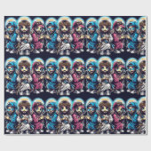 Anime Jesus Christ Geschenkpapier (Flach)