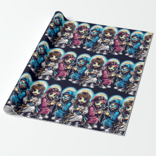 Anime Jesus Christ Geschenkpapier