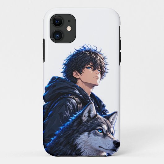 Anime-Junge Case-Mate iPhone Hülle (Rückseite)