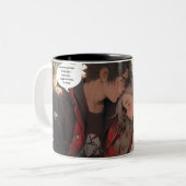 Anime "just hold me szene" zweifarbige tasse (Vorderseite Links)