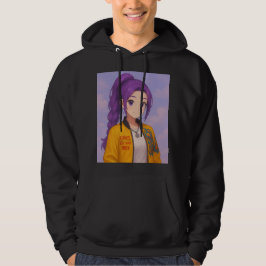 Anime K-Pop Idol Group | Original Manga-Style Pop  Hoodie