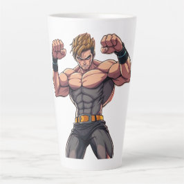 Anime-Kämpfer Milchtasse