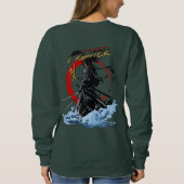 Anime-Kampfstarkampfstil | Frauen Sweatshirt (Rückseite)