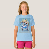 Anime Karate Girl T-Shirt (Vorne ganz)