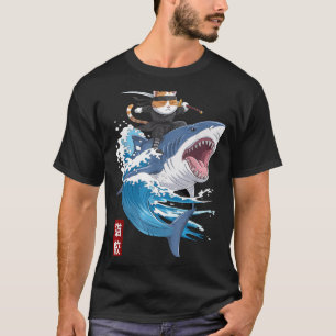 Anime Katze Hai Japanische Katze Kawaii Geschenke T-Shirt