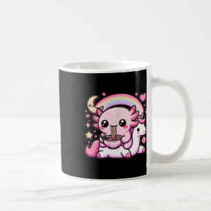 Anime Kawaii Axolotl Eating Ramen Noodles Kids T-S Kaffeetasse
