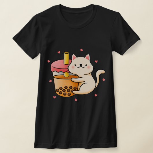 Anime Kawaii Cat Boba Bubble Tee Anime Merch Gesch (Ablage )