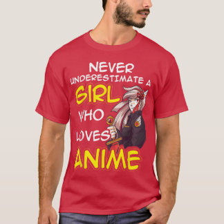 Anime Kawaii für Frauen und Mädchen als Anime-Lieb T-Shirt