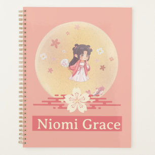 Anime Kawaii Girl Coral Cream Planer