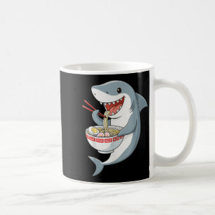 Anime Kawaii Shark Eating Ramen Noodle Gifts Men W Kaffeetasse