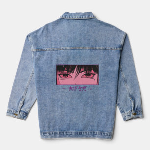 Anime Kawaii Tokyo Girl Jeansjacke