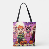Anime Kid's Halloween Tasche (Rückseite)