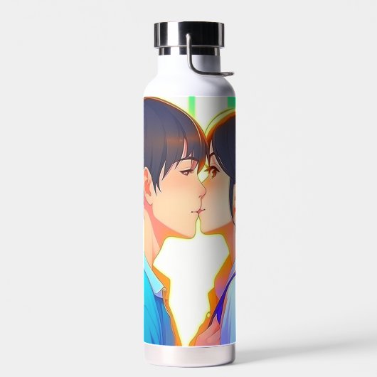 Anime Kiss | Neue Liebe Trinkflasche (Links)