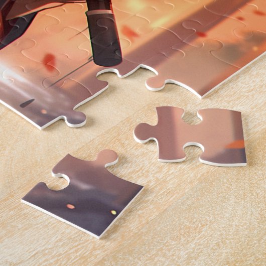 Anime Kitsune Girl Niedlich Fox Fantasy Art Puzzle (Seite)