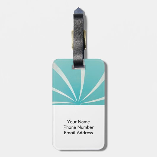 Anime Kitty - Hime, Gepäckmarke Gepäckanhänger (Rückseite vertikal)