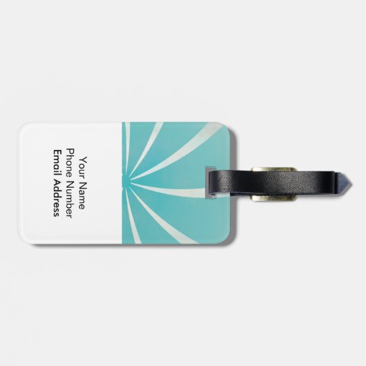 Anime Kitty - Hime, Gepäckmarke Gepäckanhänger (Rückseite horizontal)