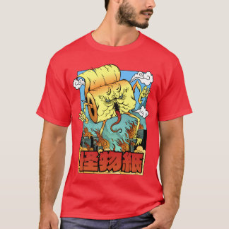 Anime-Klopapier-Monster Anime-Fan Otaku-Geschenk T-Shirt