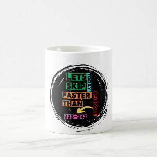 Anime komische Kaffee-Tasse " Lert's Skip Today " Kaffeetasse