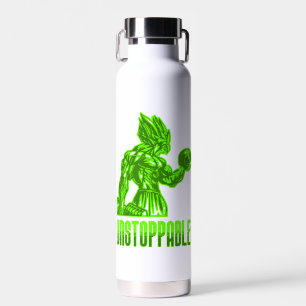Anime Krieger - Bodybuilding und Motivation Trinkflasche