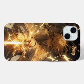 Anime-Krieger Case-Mate iPhone Hülle (Rückseite (Horizontal))