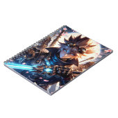 Anime Krieger Notizbuch Notizblock (Linke Seite)