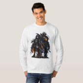 Anime Krieger T-Shirt (Vorne ganz)