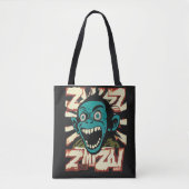 Anime-Lächeltasche Tasche (Vorderseite)