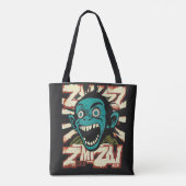 Anime-Lächeltasche Tasche (Rückseite)