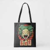 Anime lacht Tote Tasche (Vorderseite)