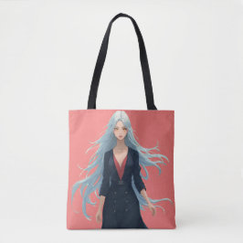 Anime Lady Liebe Tote Bag Tasche