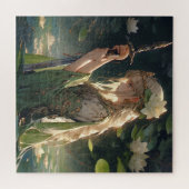 Anime Lady of Lake Puzzle (Horizontal)