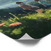Anime Landscape Poster (Ecke)