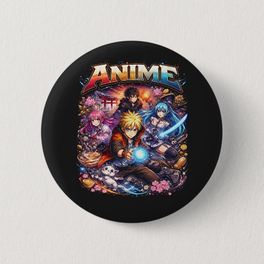 Anime Legends Button (Vorderseite)