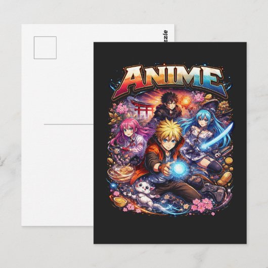 Anime Legends Postkarte (Vorne/Hinten)