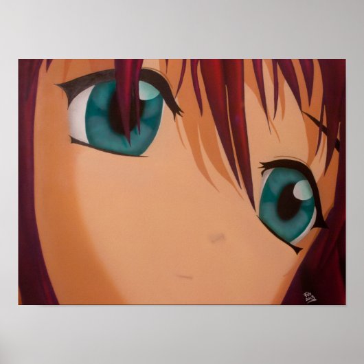 Anime Leinwand 1 - Premium Version Poster (Vorne)