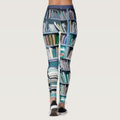 Anime Library-Leggings Leggings (Rückseite)