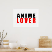 Anime-Liebhaber Poster (Küche)