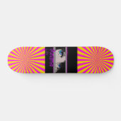 Anime Life Sunburst 7 3/4" Skateboard Deck (Horizontal)