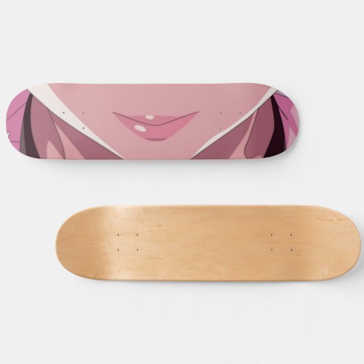 Anime Lips Skateboard Deck (Horizontal)